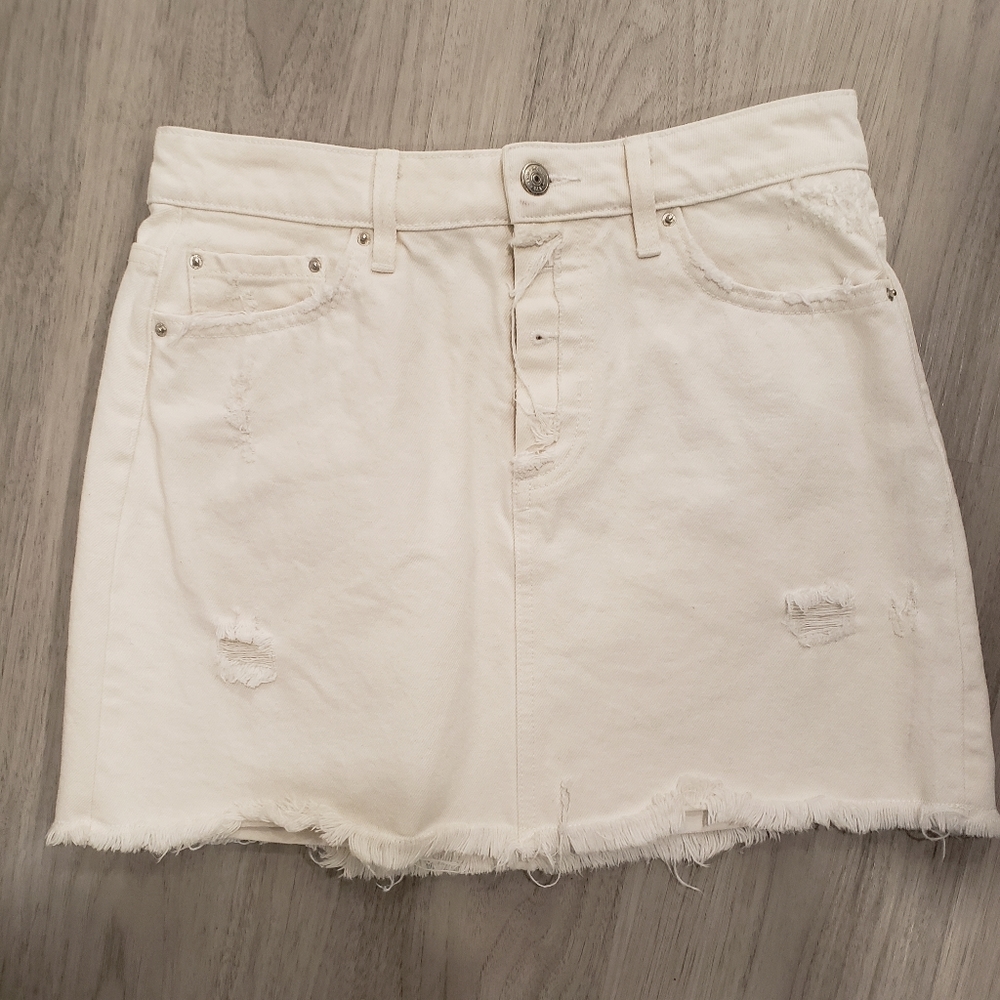 Denim skirt